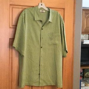 NWOT Tommy Bahama silk camp shirt Lg